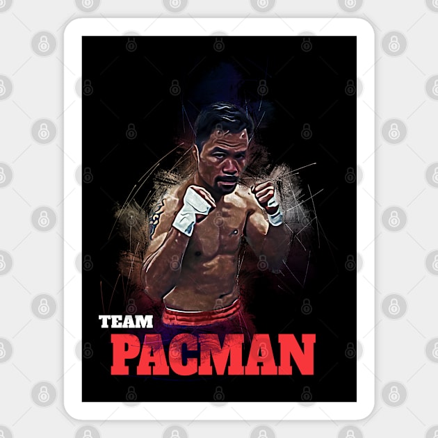 TEAM PACMAN Magnet by mobilunik